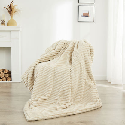 Electric Heated Fleece Throw