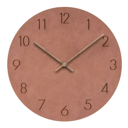 Minimalist Wooden Wall Clock