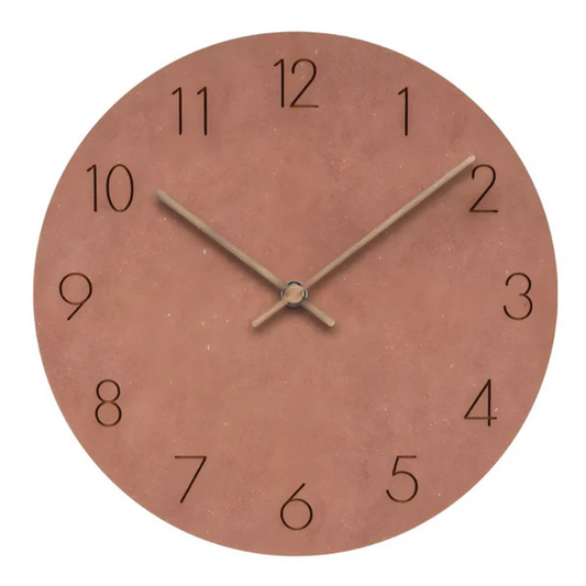 Minimalist Wooden Wall Clock
