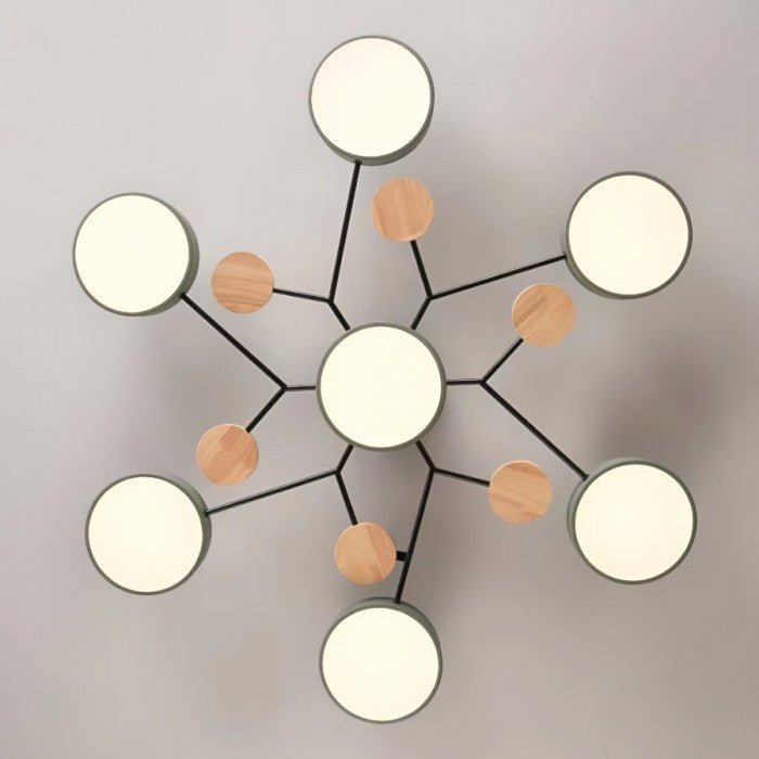 Scandinavian Branched Ceiling Lamp
